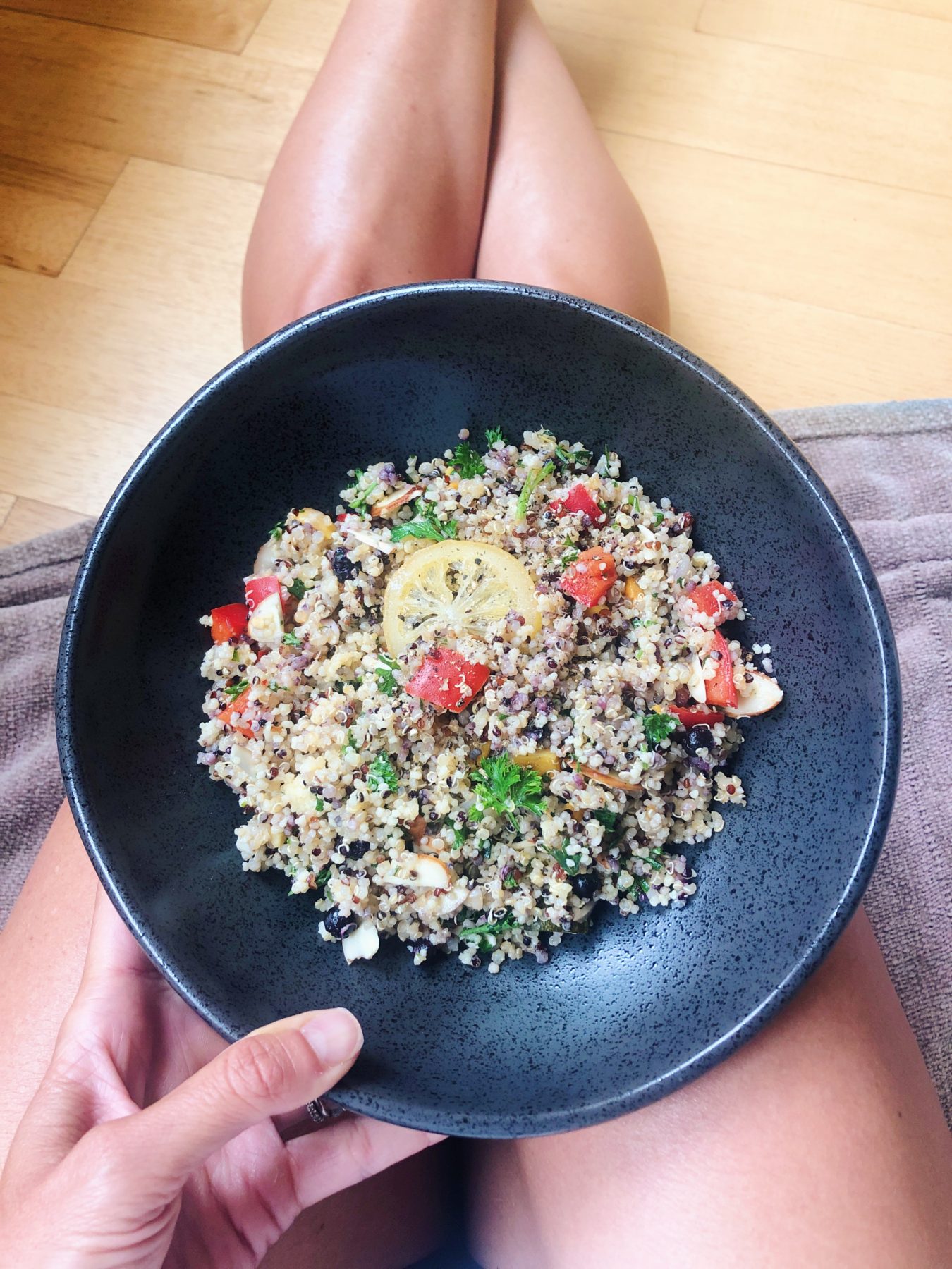 Quinoa And Couscous Salad With Roasted Veggies Mcdaniel Short Cut